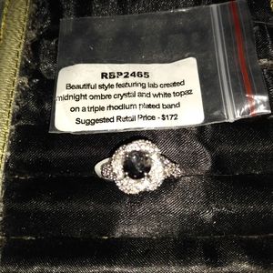 SOLD ) ring bomb 2465 midnight ombre 10sz